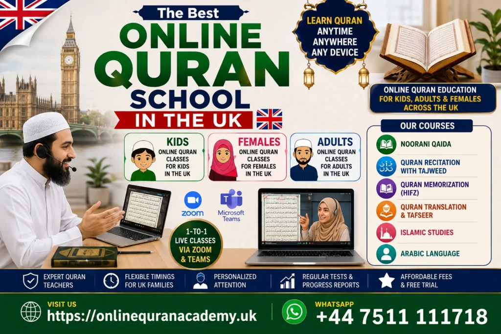 The Best Online Quran School in the UK – Complete Guide for Kids, Adults and Families