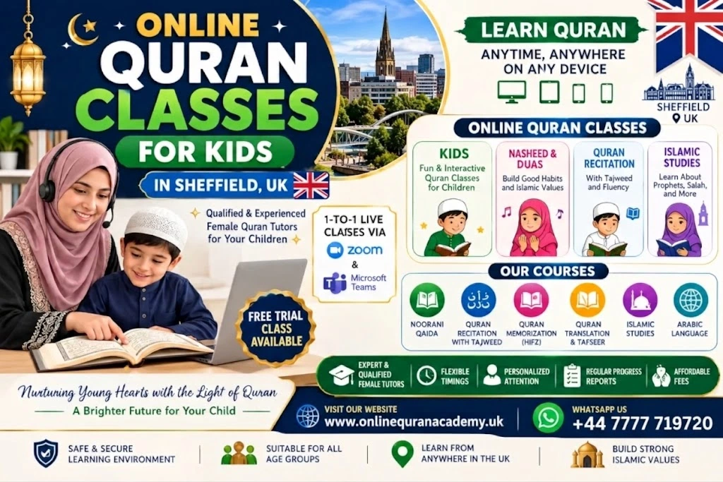 Online Quran Classes for Kids in Sheffield: The Complete Parent’s Guide